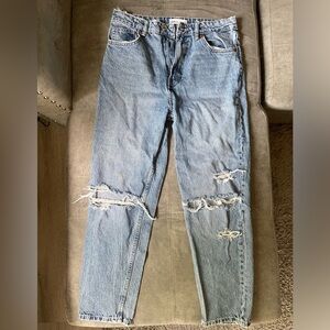 Zara Light Blue Denim Jeans